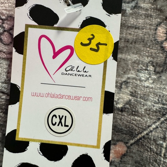 The “Delicate” Leotard in Light Pink Size CXL new with tags attached - Picture 5 of 6